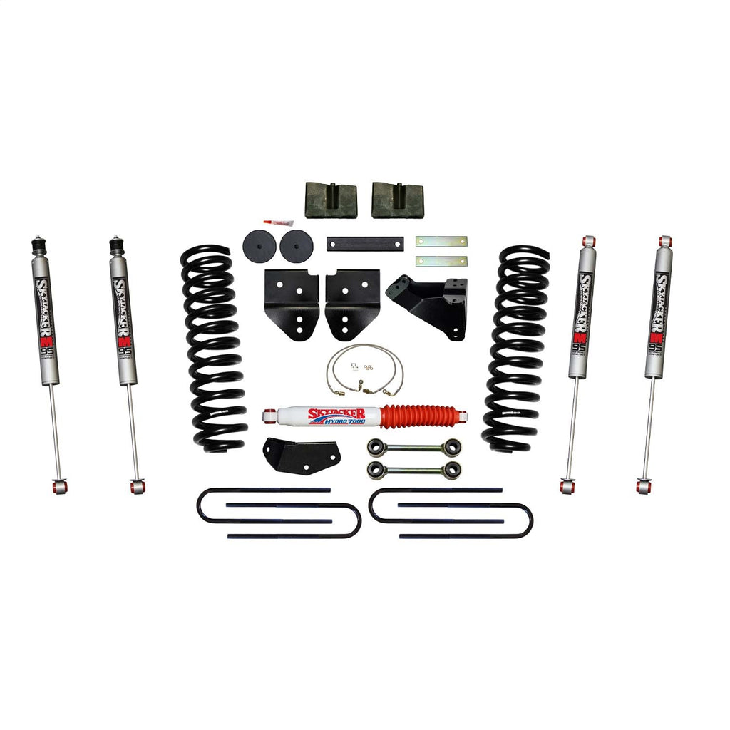 Skyjacker F8401KH-M 4IN. KIT; 08 F350 4WD GAS for Select Ford F-350 Super Duty