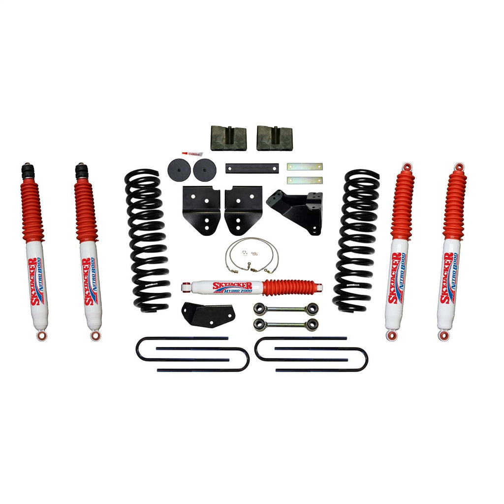 Skyjacker F8401KH-N 4IN. KIT; 08 F350 4WD GAS for Select Ford F-350 Super Duty