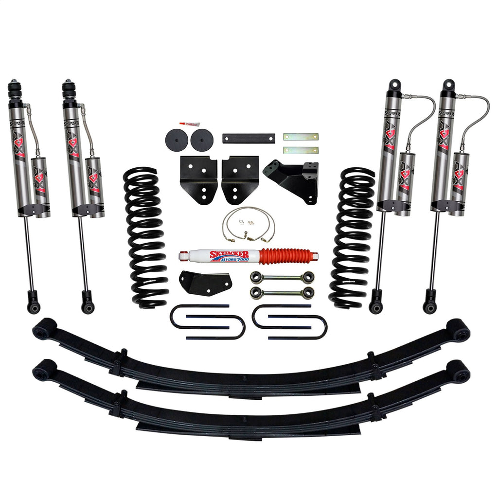 Skyjacker F8401KSH-X 4 in. Suspension Lift System With ADX 2.0 Remote Reservoir Monotube Shocks. for Select Ford F-350 Super Duty