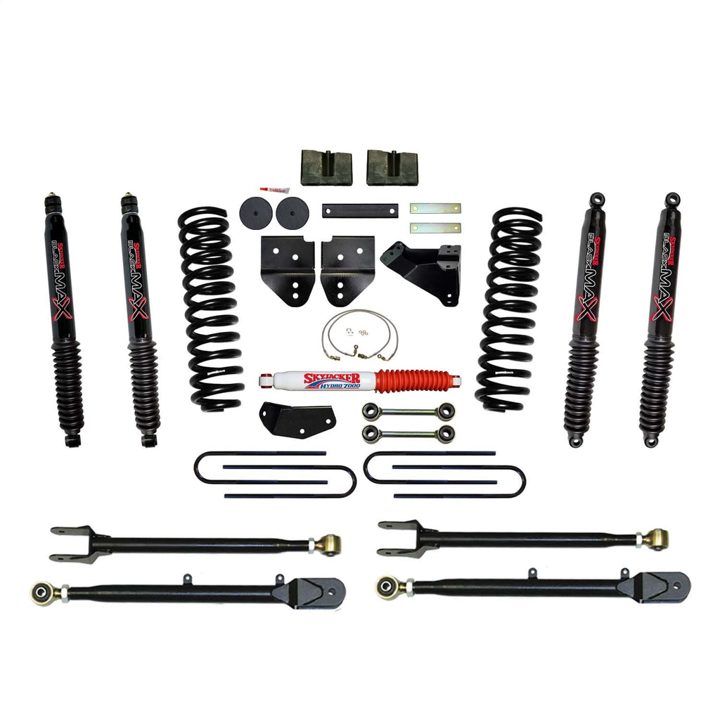 Skyjacker F84024K-B Suspension Lift Kit w/Shocks for Select Ford F-250 Super Duty