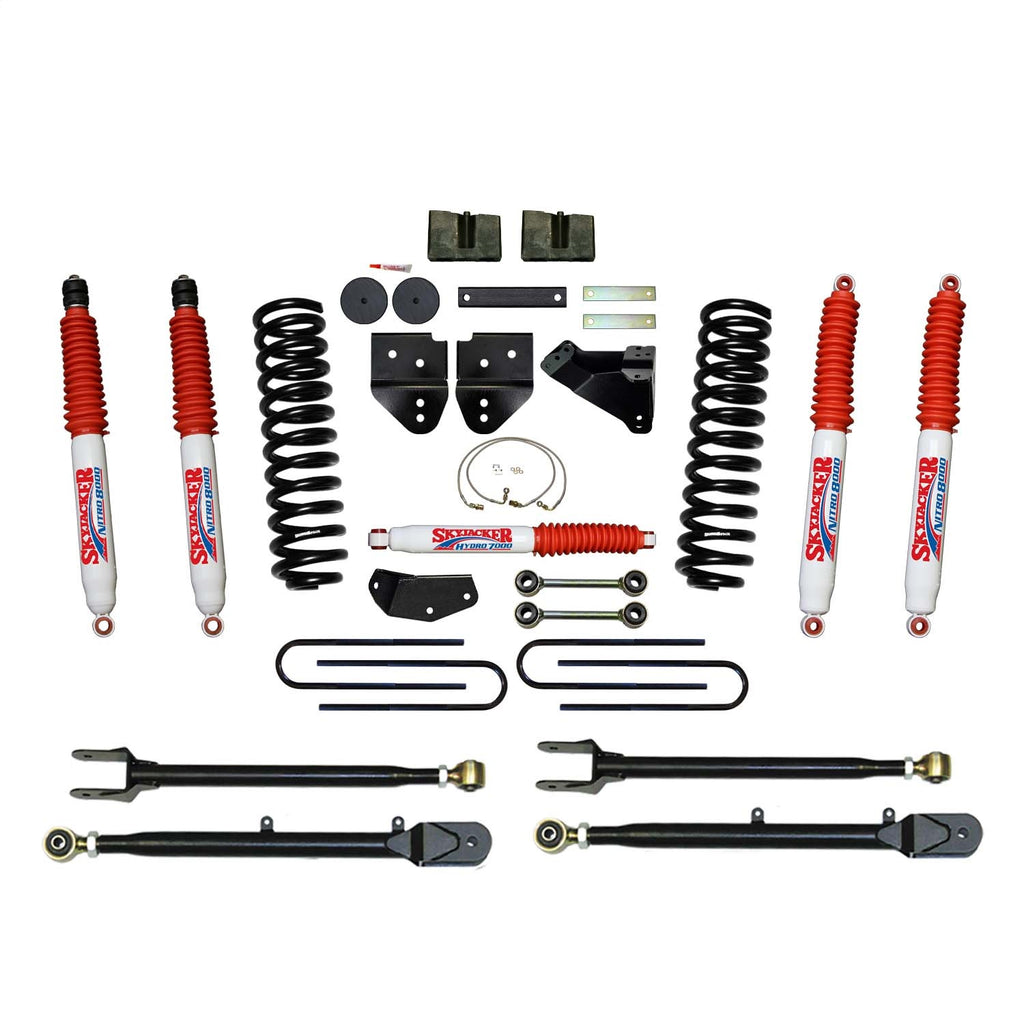 Skyjacker F84024KH-N 4IN. KT; 08-10F350HD; GAS; 4NITRO for Select Ford F-350 Super Duty