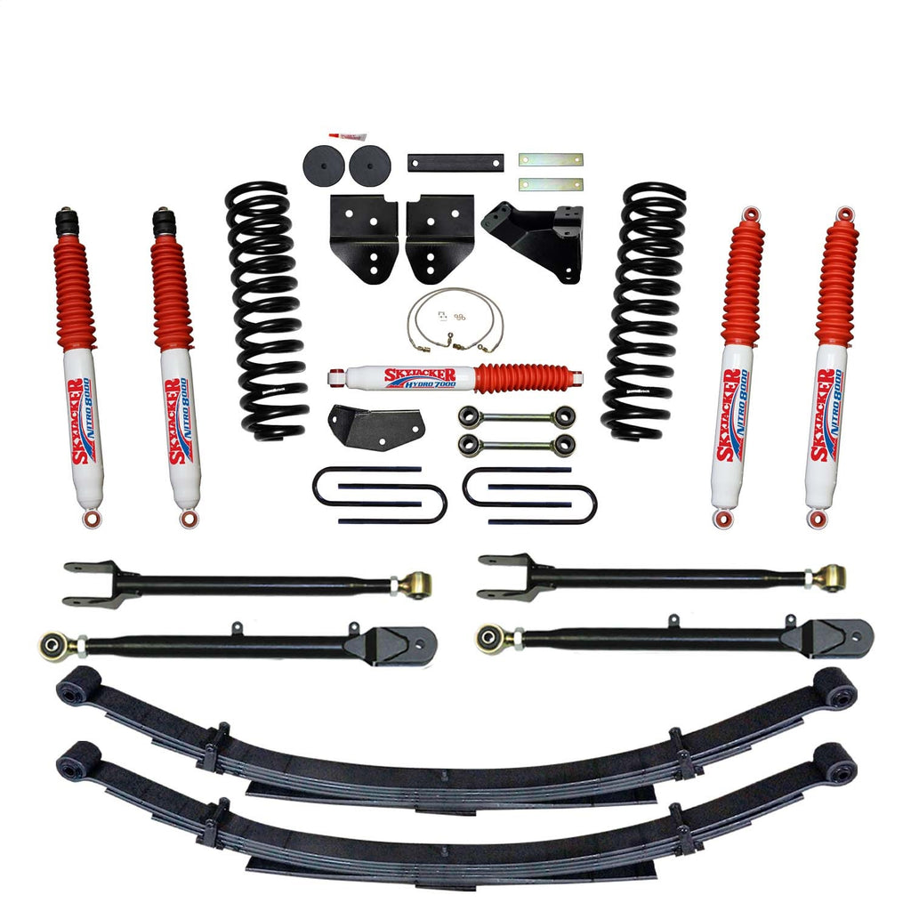 Skyjacker F84024KS-N 4IN. SYS; 08-10F250; GAS; 4NITROS for Select Ford F-250 Super Duty