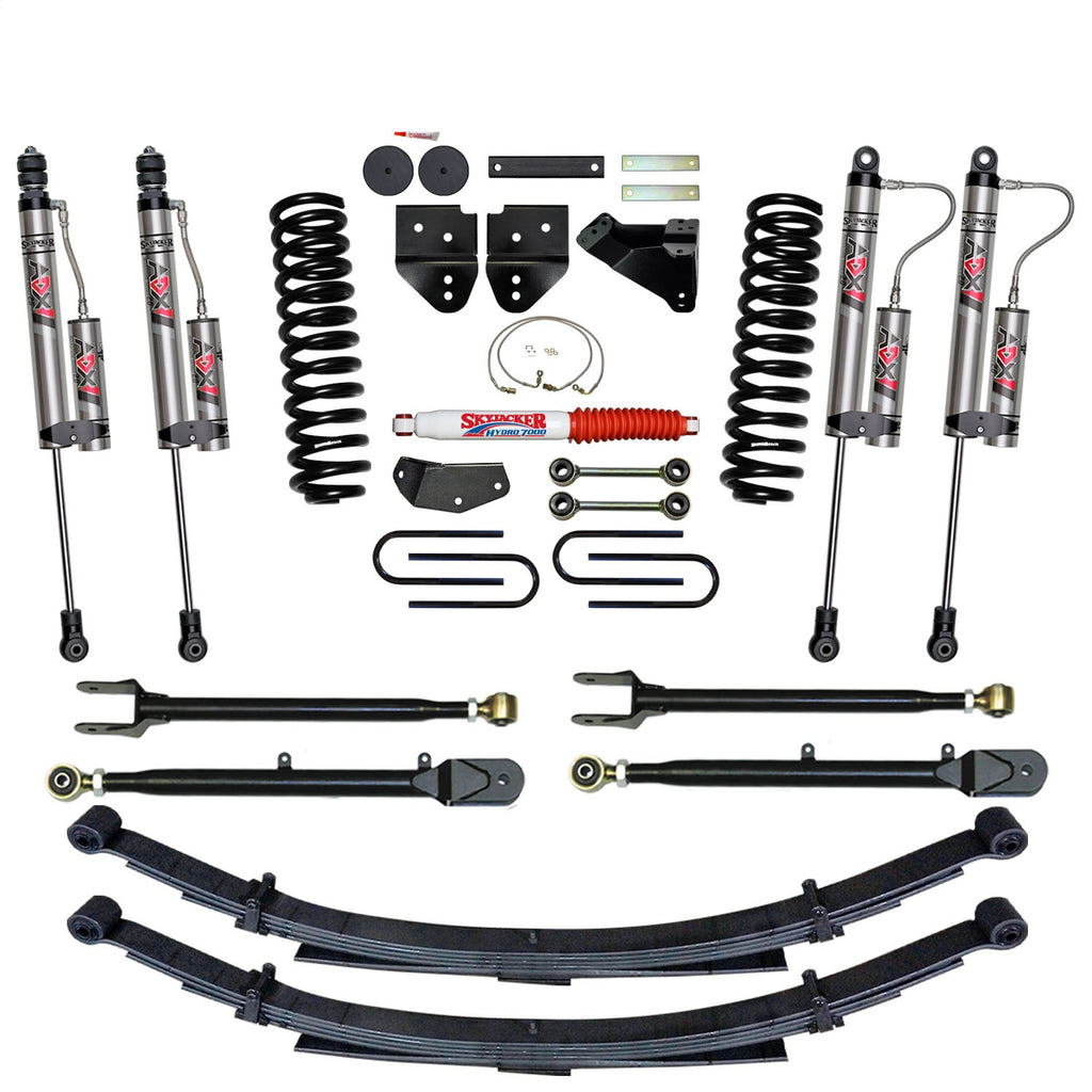 Skyjacker F84024KSH-X 4 in. Suspension Lift System With ADX 2.0 Remote Reservoir Monotube Shocks. for Select Ford F-350 Super Duty