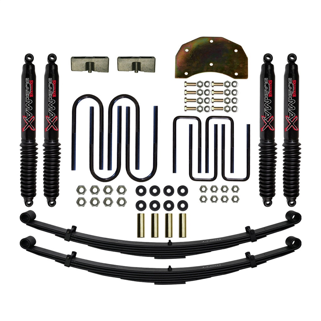 Skyjacker F840MK-B Suspension Lift Kit w/Shocks for Select Ford F-250 HD, Ford F-350