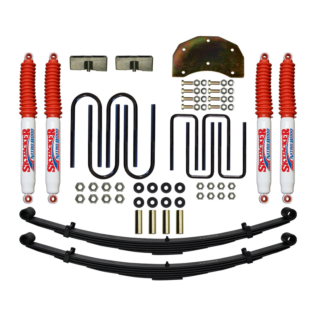 Skyjacker F840MK-N 4IN. SR 86-96 F350 MONO; NO TWP for Select Ford F-250 HD, Ford F-350