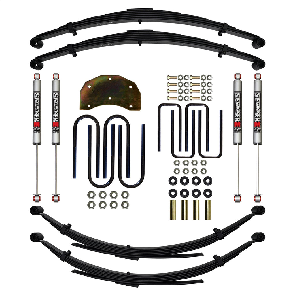 Skyjacker F840MKS-M 4IN. 86-96 F350 MONO. SYSTEM for Select Ford F-250 HD, Ford F-350
