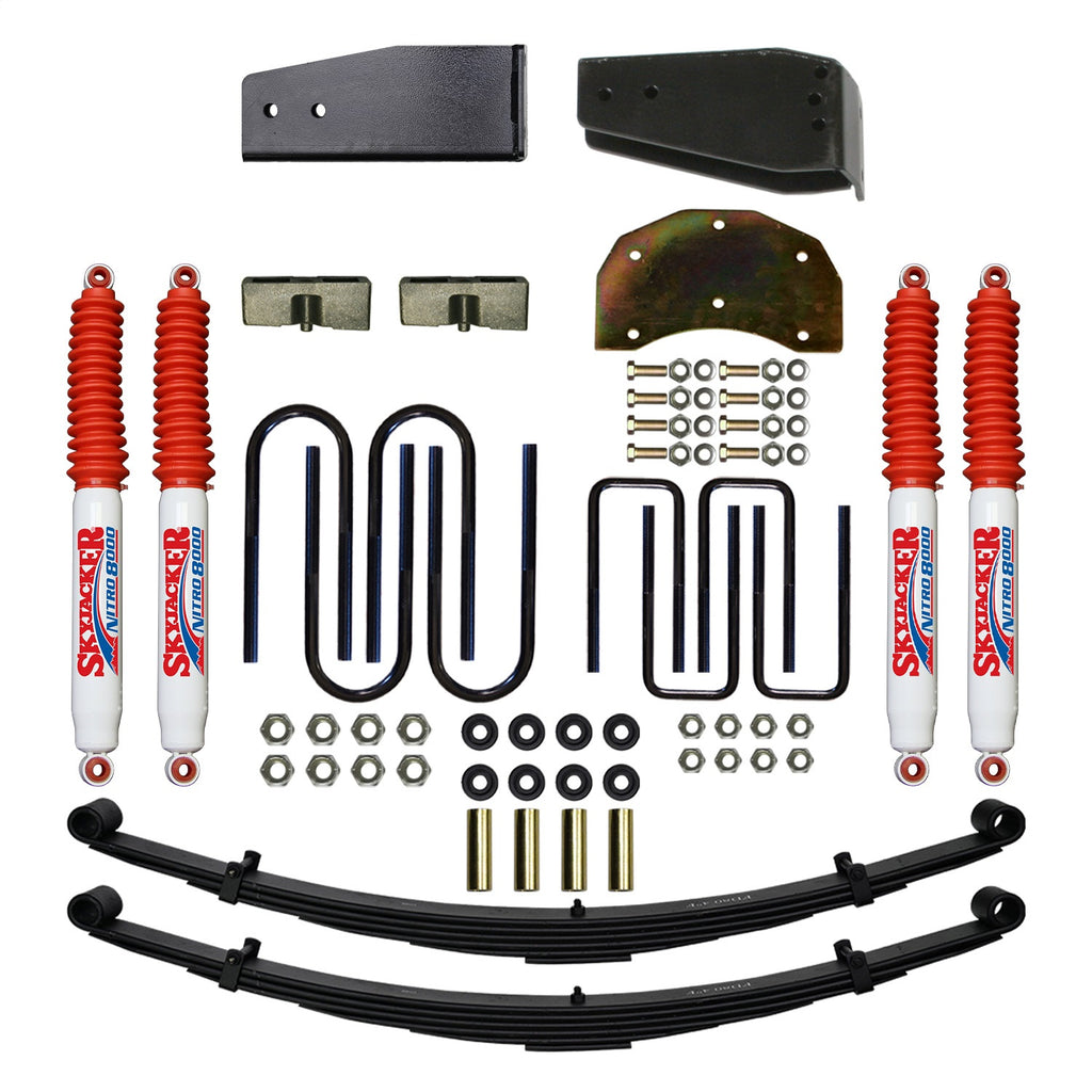 Skyjacker F840TK-N 4IN. SR 80-96 F250; 350 I; NO TW for Select Ford F-250, Ford F-350