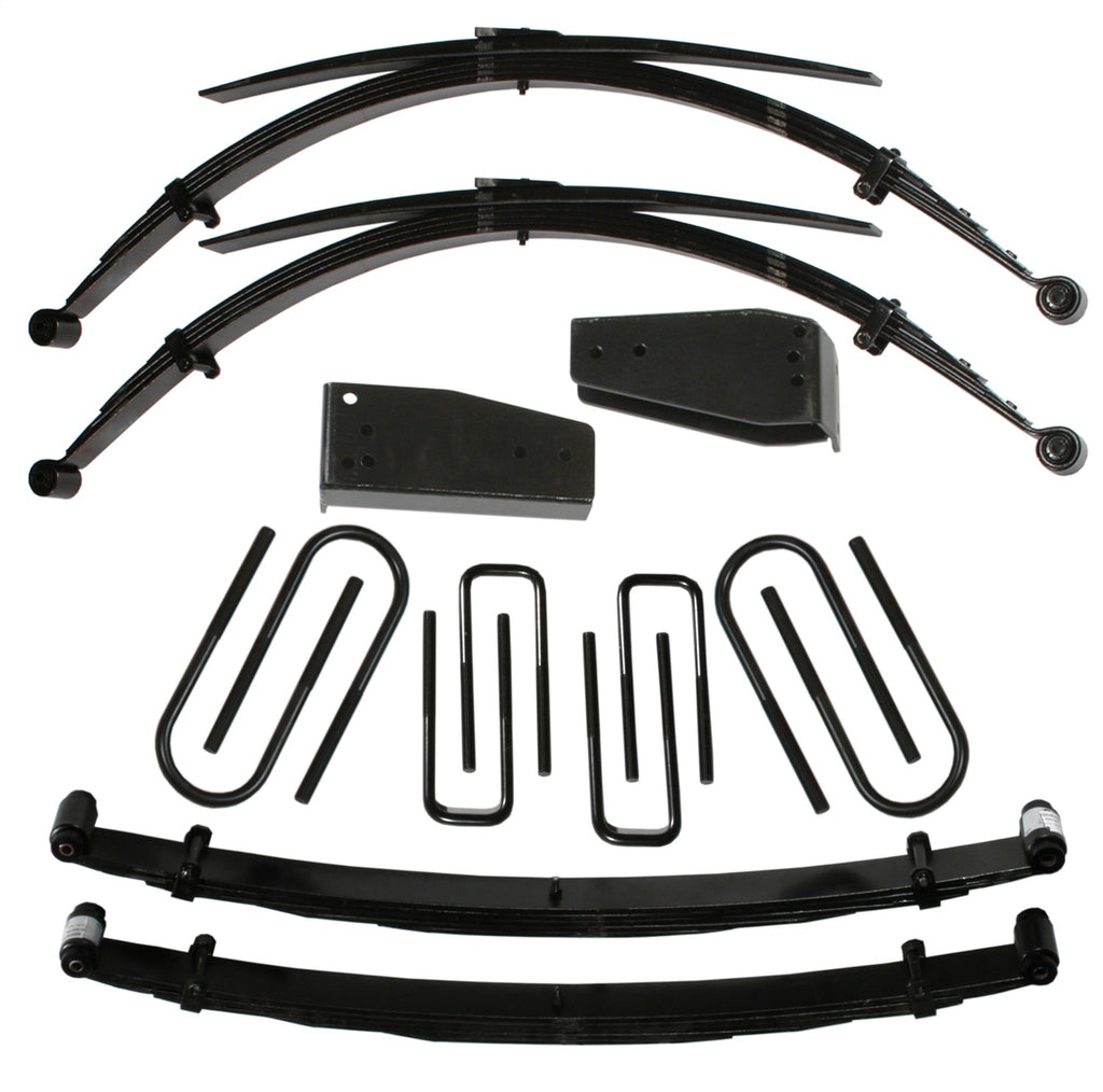 Skyjacker F840TKS-M 4IN. SR 80-96 F250 W/REAR SPR for Select Ford F-250, Ford F-350