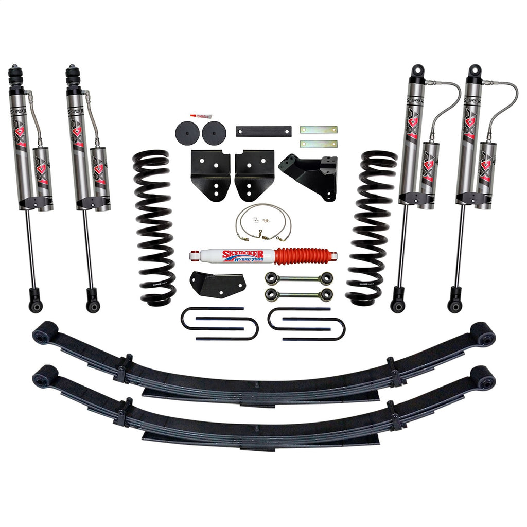 Skyjacker F8451KS-X 4 in. Suspension Lift System With ADX 2.0 Remote Reservoir Monotube Shocks. for Select Ford F-250 Super Duty