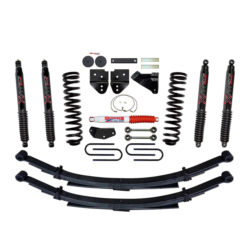 Skyjacker F8451KSH-B Suspension Lift Kit w/Shocks for Select Ford F-350 Super Duty
