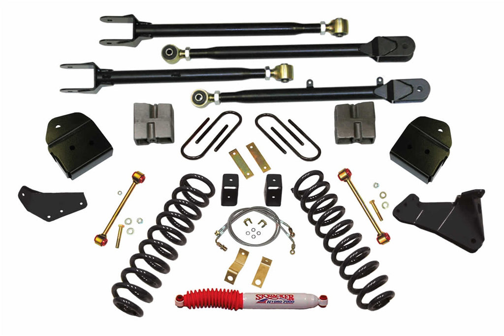 Skyjacker F84524K3 4IN.KIT;08 F350 4WD/DSL W/LKS for Select Ford F-350 Super Duty