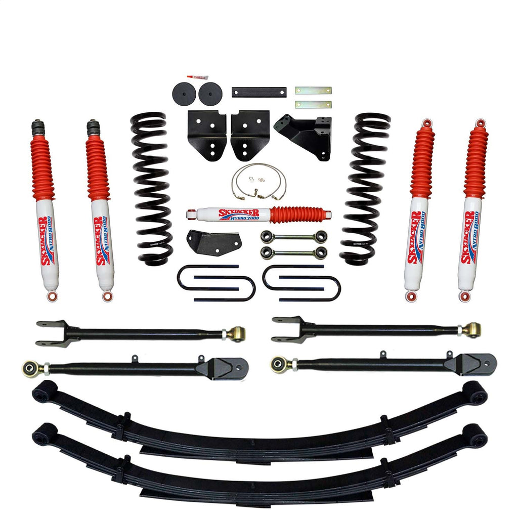 Skyjacker F84524KSH-N 4IN. SYS; 08-10F350; HD; DSL; 4NIT for Select Ford F-350 Super Duty