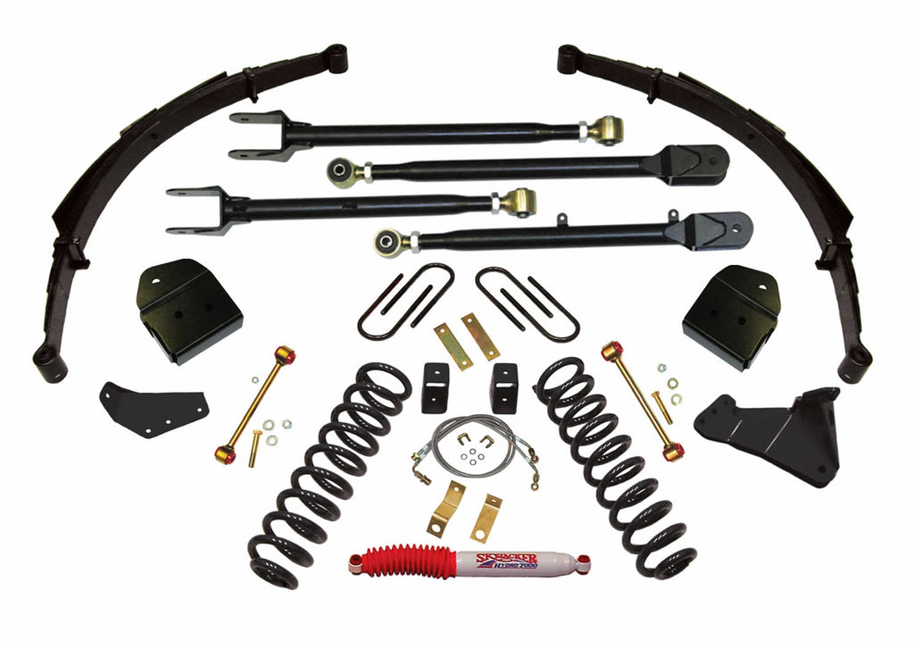 Skyjacker F84524KS 4IN. SYS; 08 F250 4WD/DSL W/LKS for Select Ford F-250 Super Duty