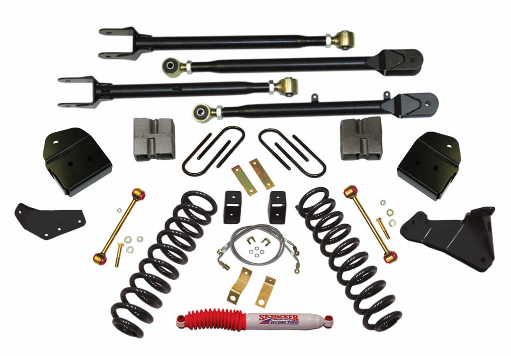Skyjacker F84524K 4IN. KIT; 08 F250 4WD/DSL W/LKS for Select Ford F-250 Super Duty