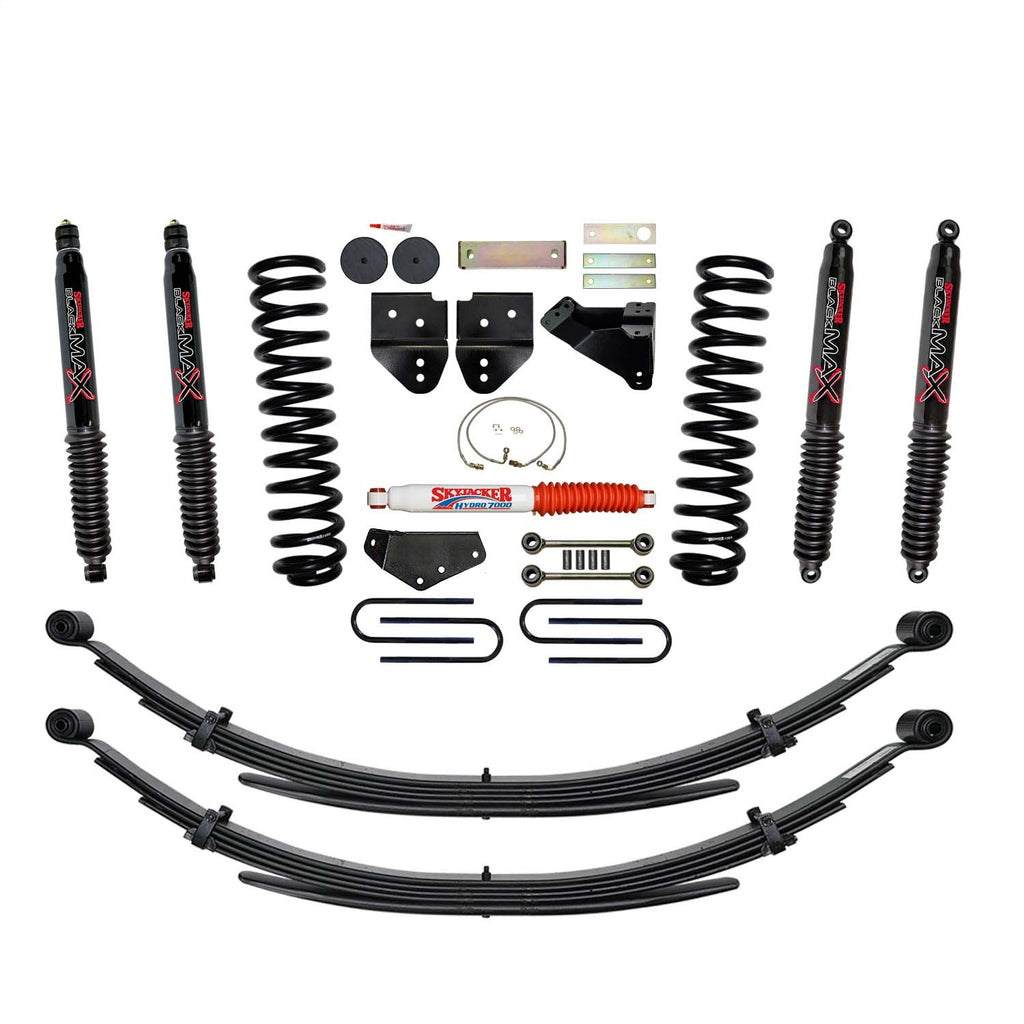 Skyjacker F8601KS-B Suspension Lift Kit w/Shocks for Select Ford F-250 Super Duty