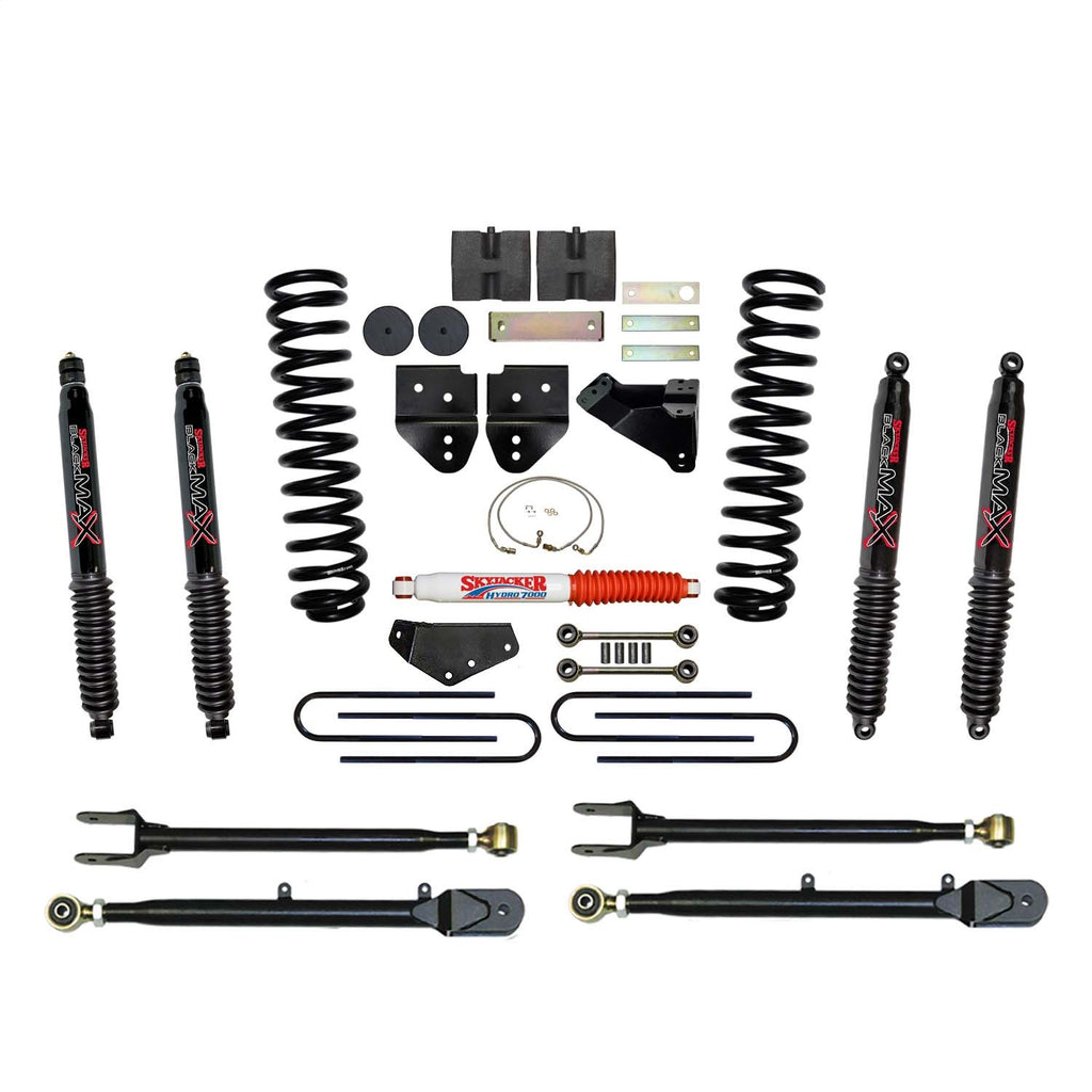 Skyjacker F86024K-B Suspension Lift Kit w/Shocks for Select Ford F-250 Super Duty