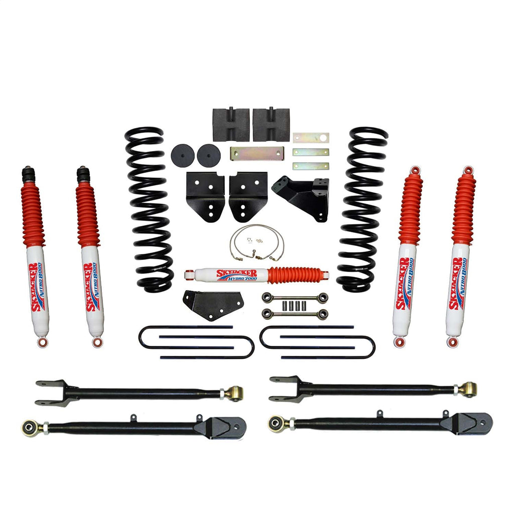 Skyjacker F86024K-N 6IN. KIT; 08-10F250; GAS; 4NITROS for Select Ford F-250 Super Duty