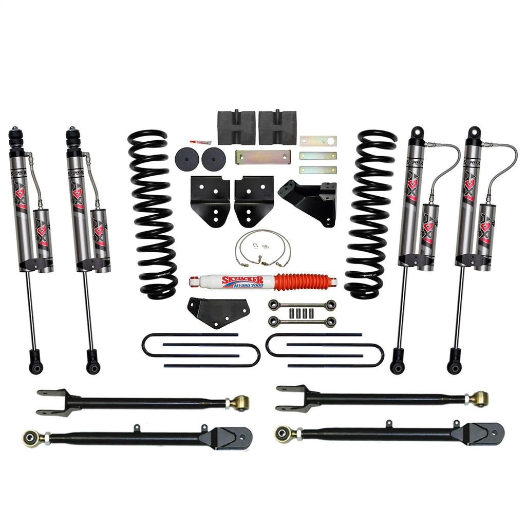 Skyjacker F86024K-X 6 in. Suspension Lift Kit With ADX 2.0 Remote Reservoir Monotube Shocks. for Select Ford F-250 Super Duty