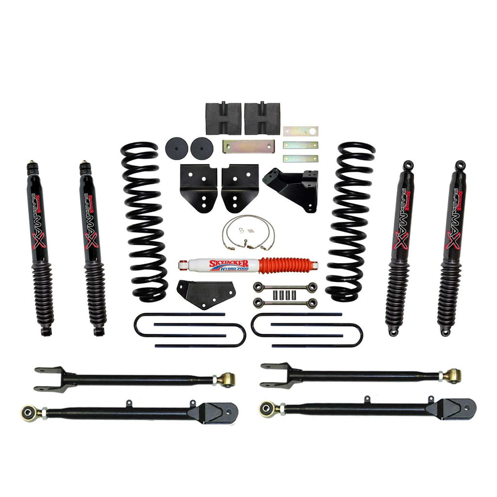 Skyjacker F86024KH-B Suspension Lift Kit w/Shocks for Select Ford F-350 Super Duty