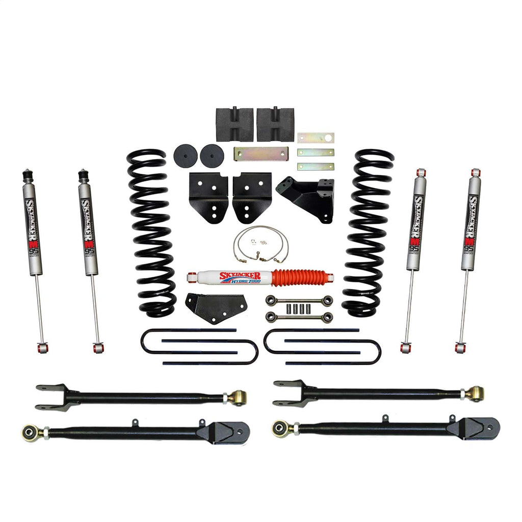 Skyjacker F86024KH-M 6IN. KT; 08-10F350HD; GAS; M95 for Select Ford F-350 Super Duty