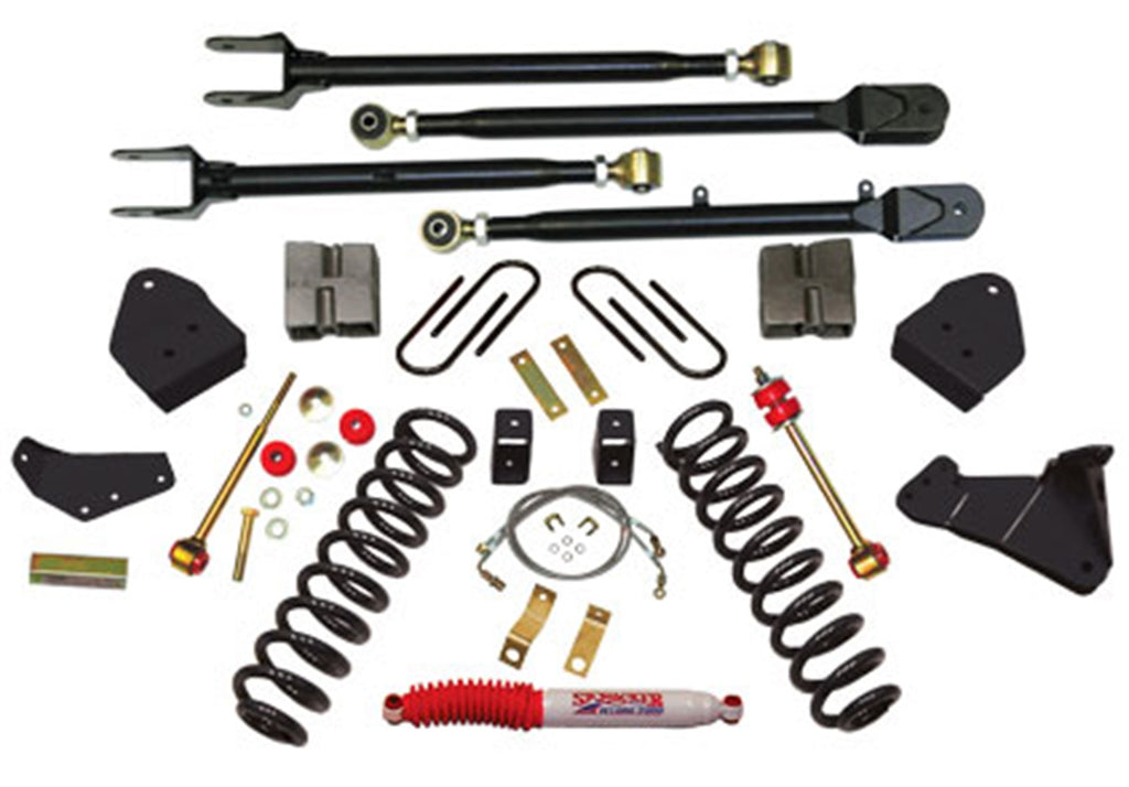 Skyjacker F86024K3 6IN.KIT;08 F350 4WD/GAS W/LKS for Select Ford F-350 Super Duty