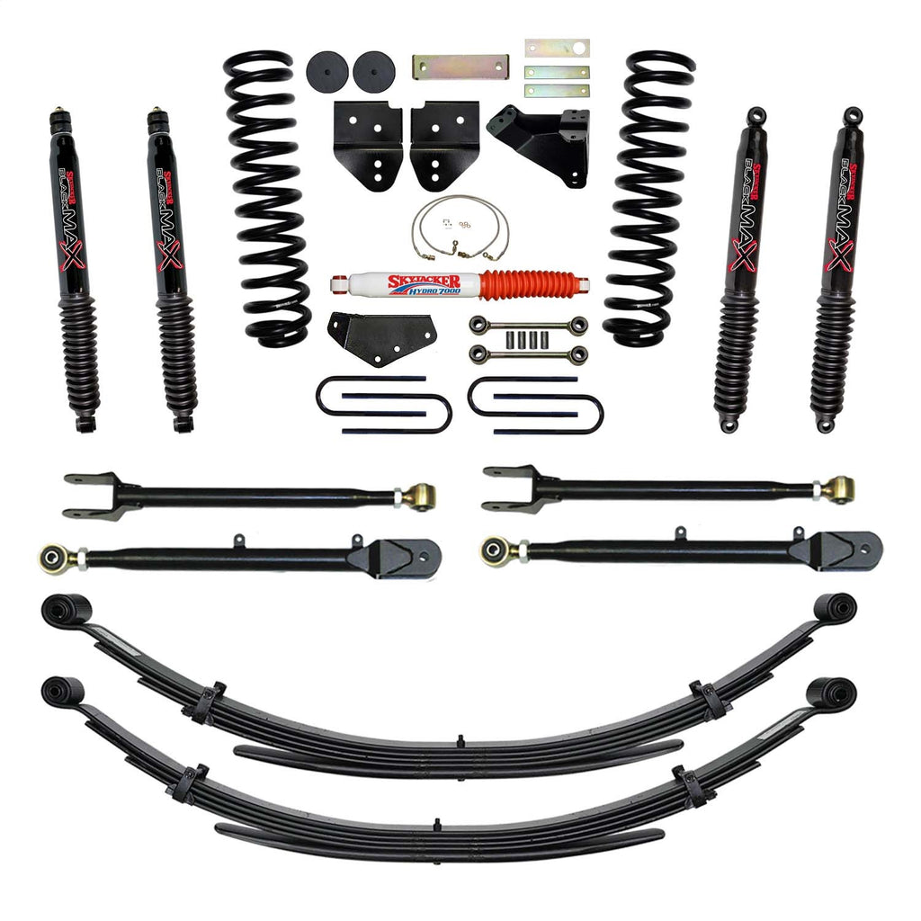 Skyjacker F86024KS-B Suspension Lift Kit w/Shocks for Select Ford F-250 Super Duty
