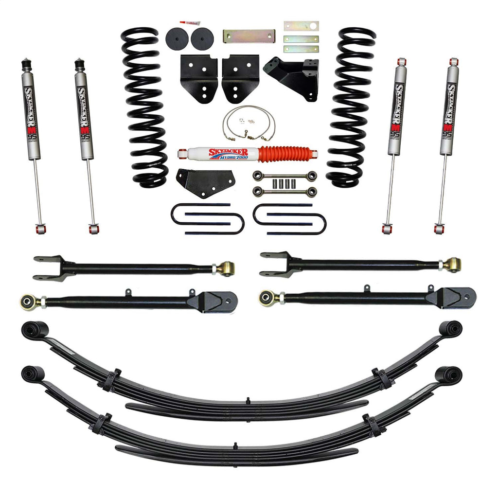 Skyjacker F86024KS-M 6IN. SYS; 08F250GAS; 4LKS; M95 for Select Ford F-250 Super Duty