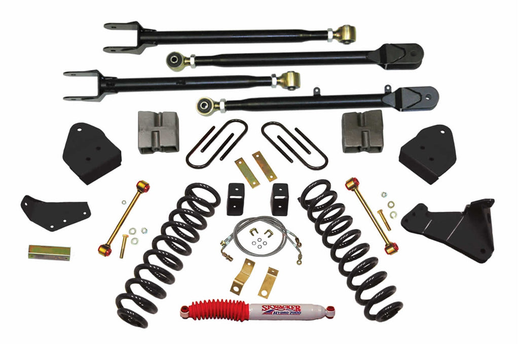 Skyjacker F86024KS3 6IN.SYS;08 F350 4WD/GAS W/LKS for Select Ford F-350 Super Duty