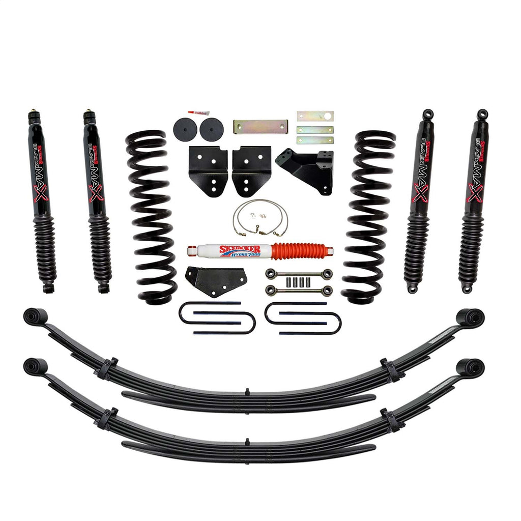 Skyjacker F8651KS-B Suspension Lift Kit w/Shocks for Select Ford F-250 Super Duty