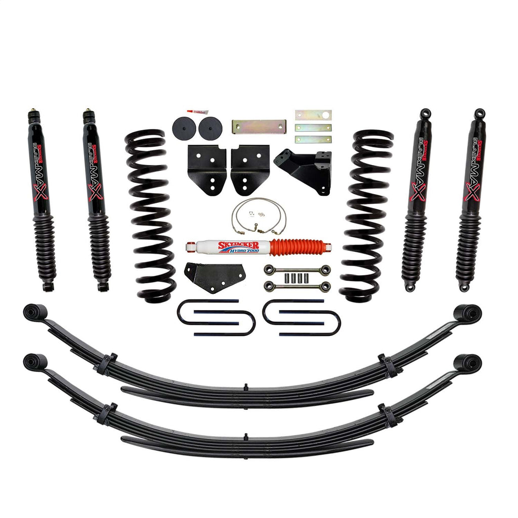 Skyjacker F8651KSH-B Suspension Lift Kit w/Shocks for Select Ford F-350 Super Duty