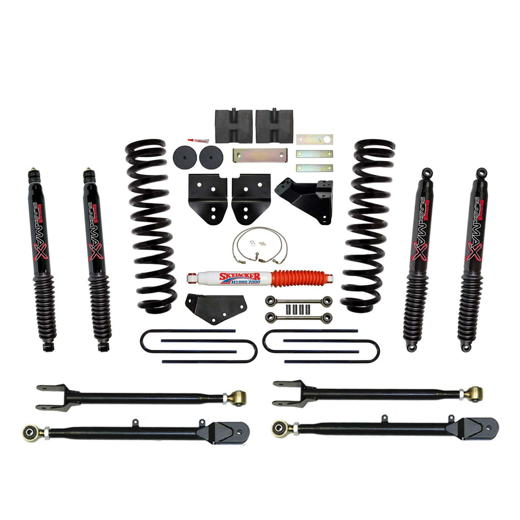 Skyjacker F86524K-B Suspension Lift Kit w/Shocks for Select Ford F-250 Super Duty