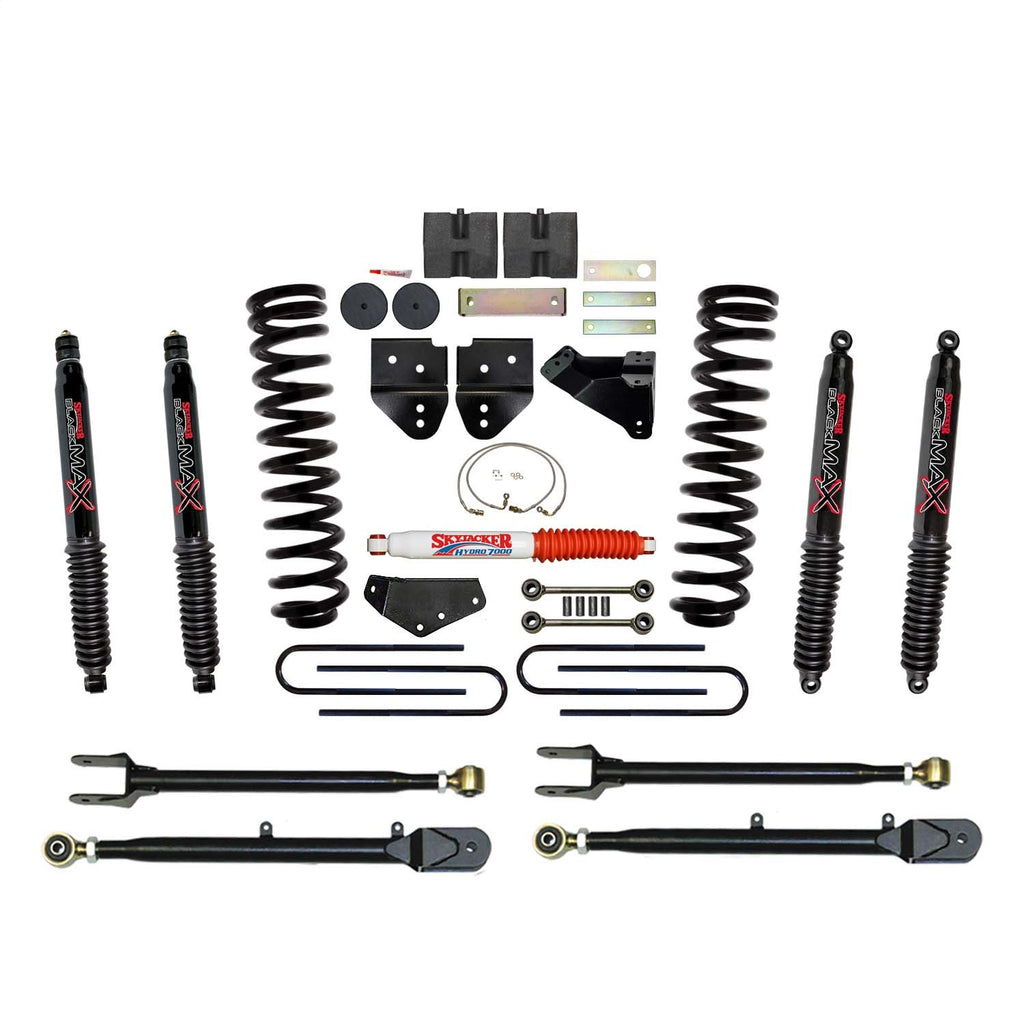 Skyjacker F86524KH-B Suspension Lift Kit w/Shocks for Select Ford F-350 Super Duty