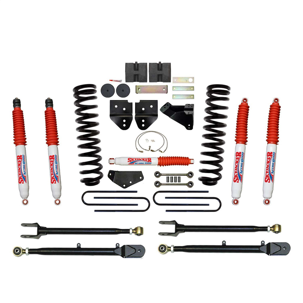 Skyjacker F86524KH-N 6IN. KT; 08-10F350; HD; DSL; 4NITR for Select Ford F-350 Super Duty