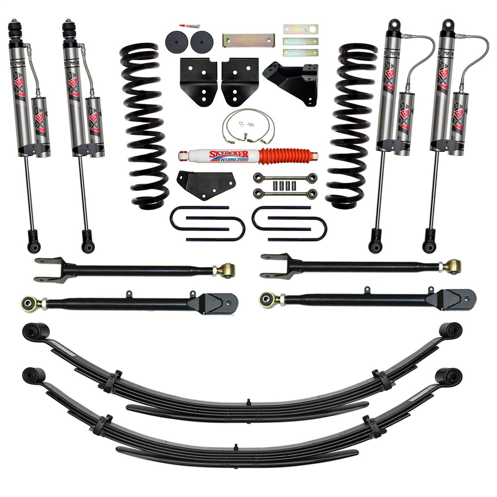 Skyjacker F86524KSH-X 6 in. Suspension Lift System With ADX 2.0 Remote Reservoir Monotube Shocks. for Select Ford F-350 Super Duty