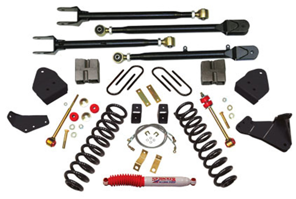 Skyjacker F86524K 6IN. KIT; 08 F250 4WD/DSL W/LKS for Select Ford F-250 Super Duty