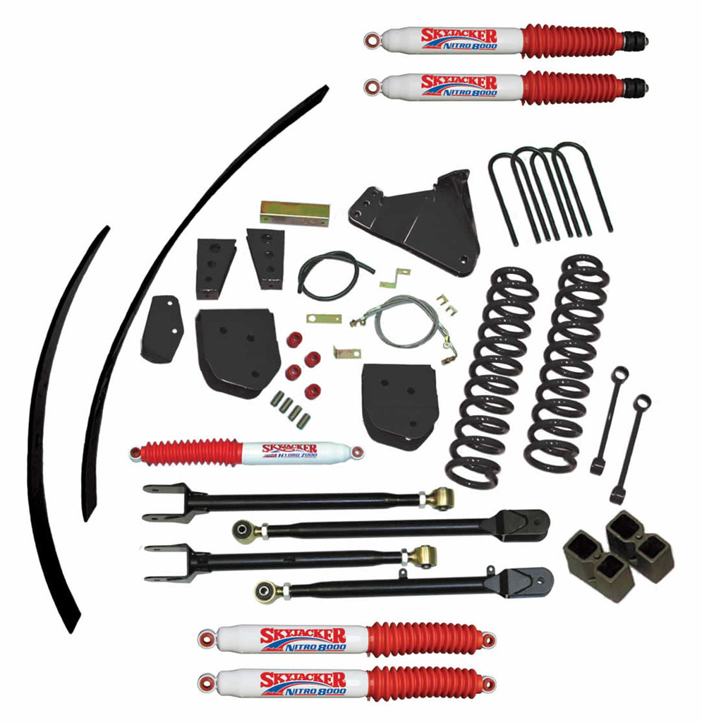 Skyjacker F8802K-N 8.5IN. KIT; 08 F250 4WD GAS for Select Ford F-250 Super Duty