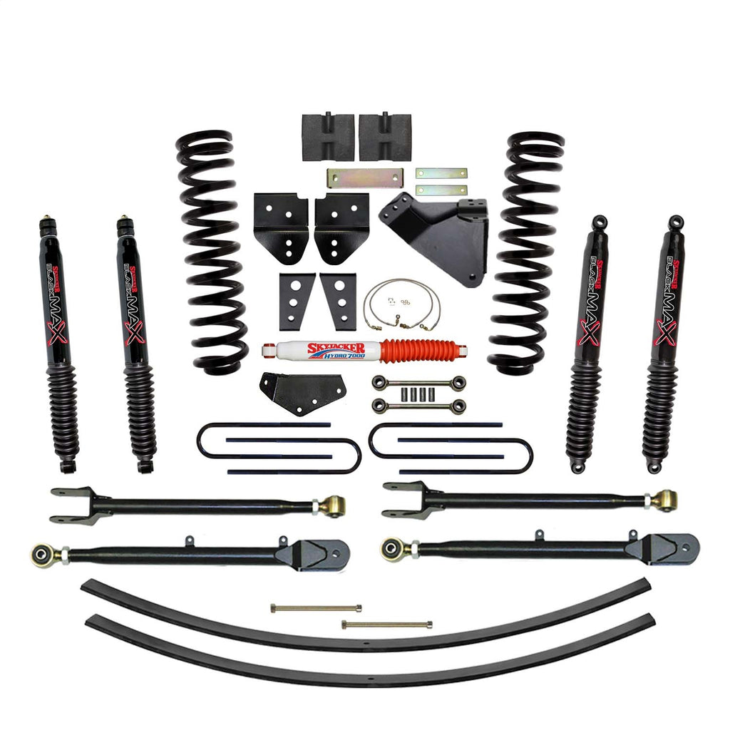 Skyjacker F8802KH-B Suspension Lift Kit w/Shocks for Select Ford F-350 Super Duty