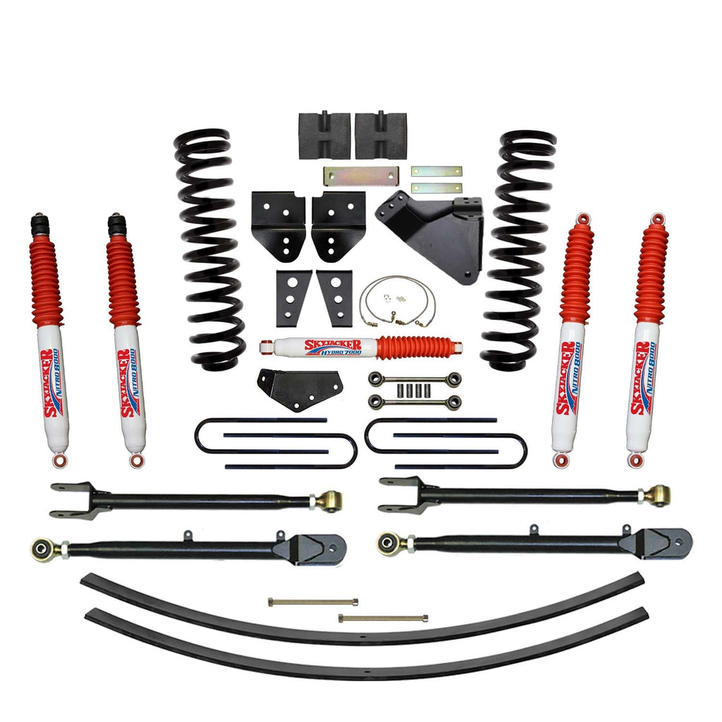 Skyjacker F8802KH-N 8.5IN. KIT; 08 F350 4WD GAS for Select Ford F-350 Super Duty
