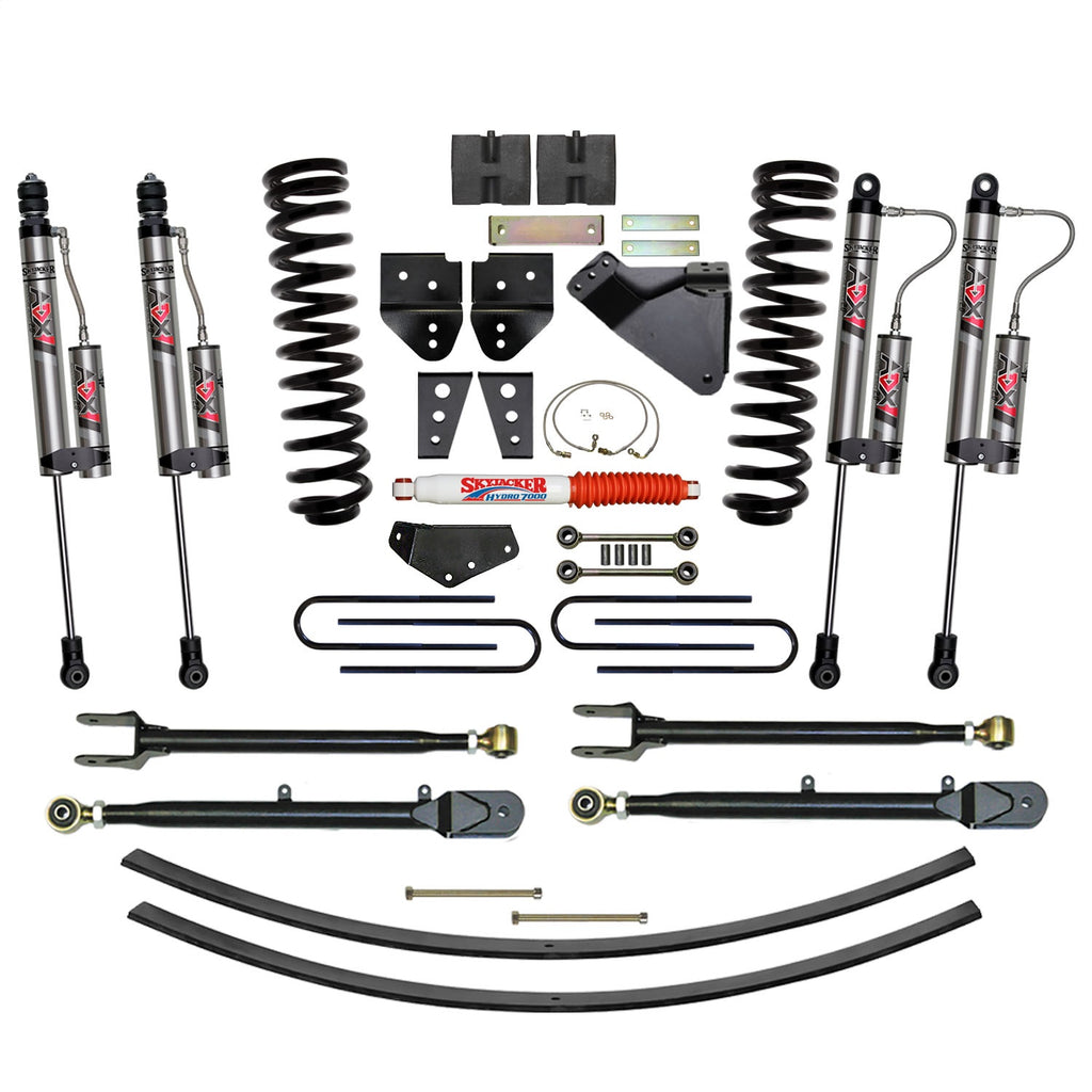 Skyjacker F8802KH-X 8.5 in. Suspension Lift Kit With ADX 2.0 Remote Reservoir Monotube Shocks. for Select Ford F-350 Super Duty