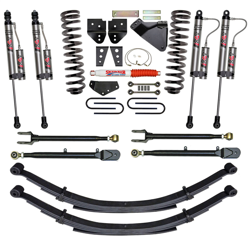Skyjacker F8802KS-X 8.5 in. Suspension Lift System With ADX 2.0 Remote Reservoir Monotube Shocks. for Select Ford F-250 Super Duty