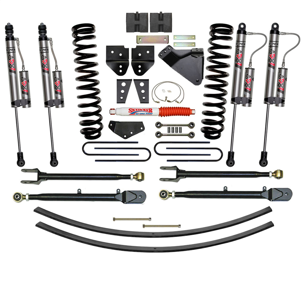 Skyjacker F8852K-X 8.5 in. Suspension Lift Kit With ADX 2.0 Remote Reservoir Monotube Shocks. for Select Ford F-250 Super Duty