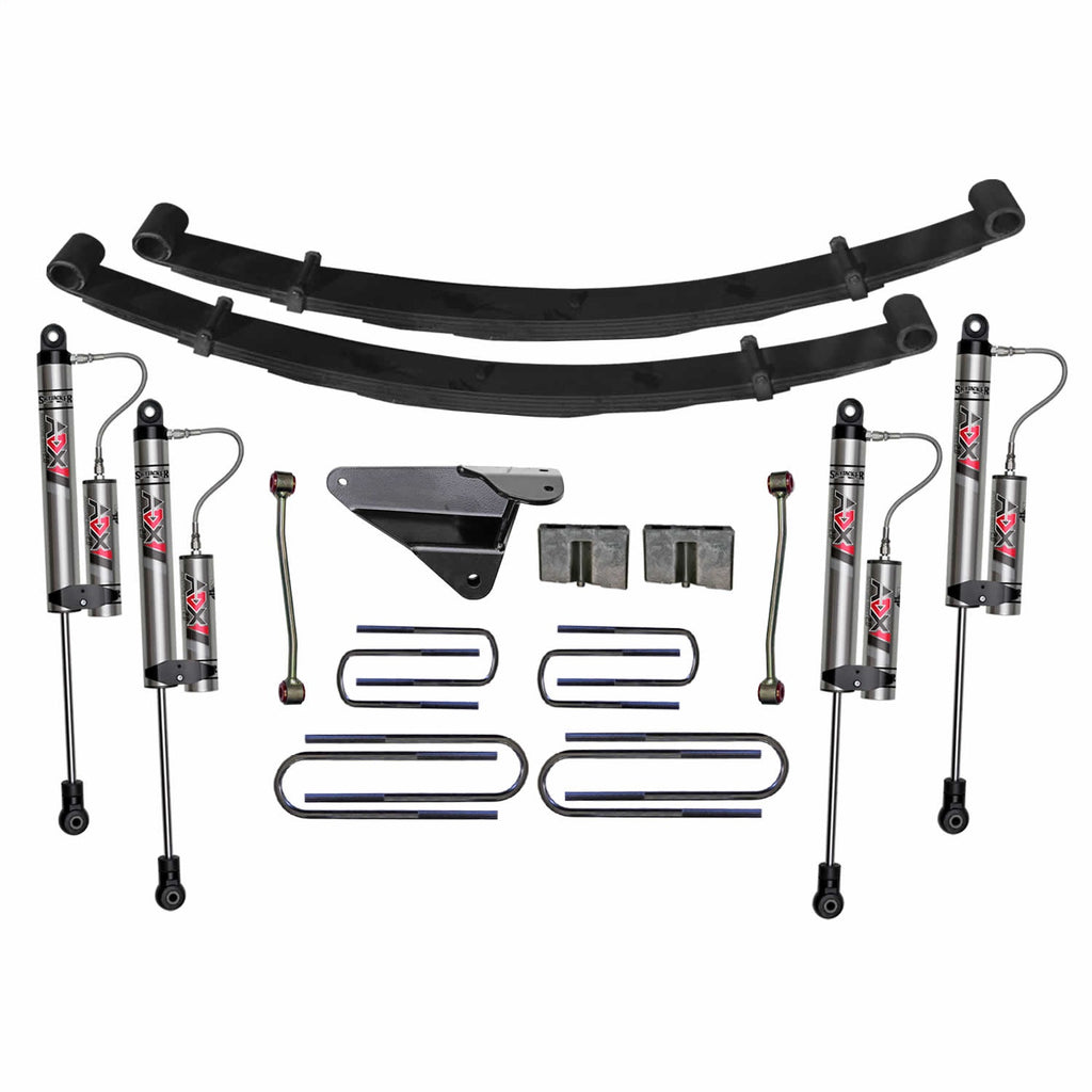 Skyjacker F9402MK-X 4 in. Suspension Lift Kit With ADX 2.0 Remote Reservoir Monotube Shocks. for Select Ford F-250 Super Duty, Ford F-350 Super Duty