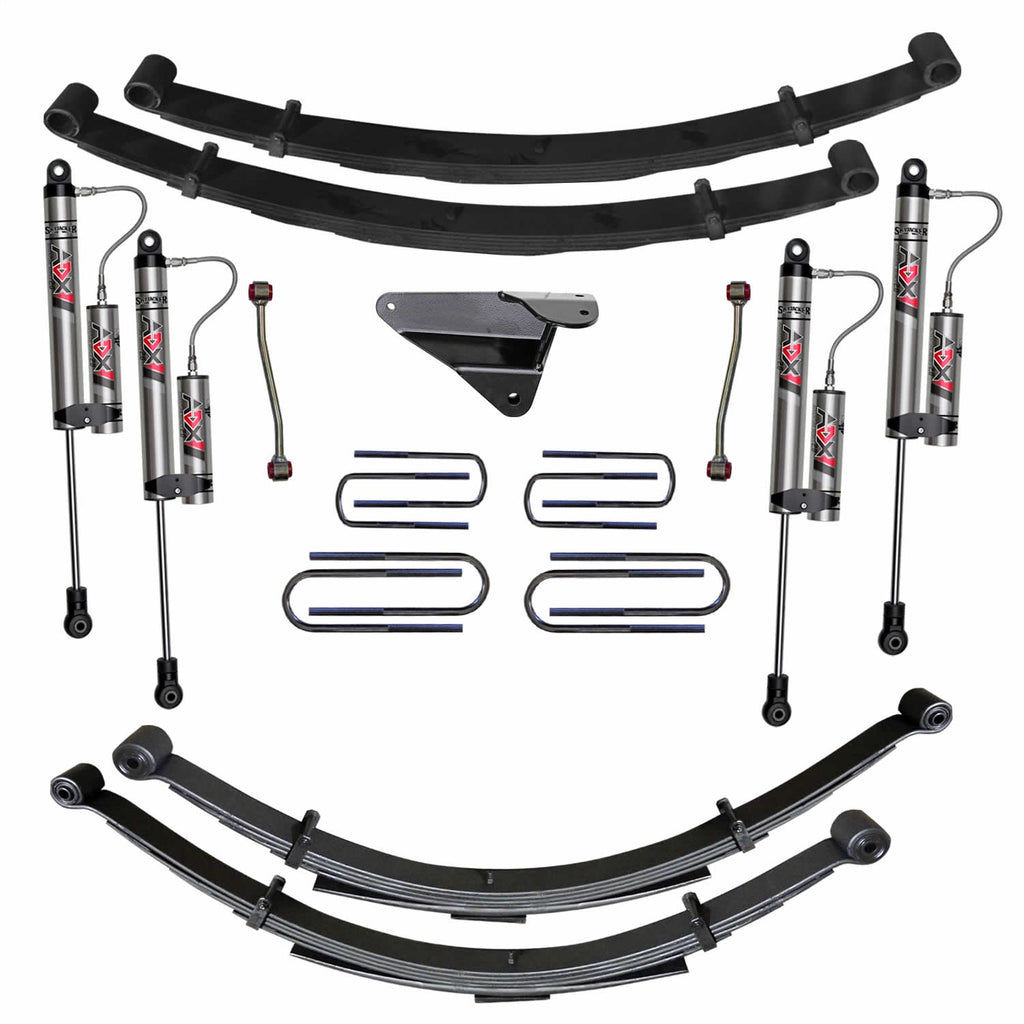 Skyjacker F9403MKS-X 4 in. Suspension Lift System With ADX 2.0 Remote Reservoir Monotube Shocks. for Select Ford F-250 Super Duty, Ford F-350 Super Duty