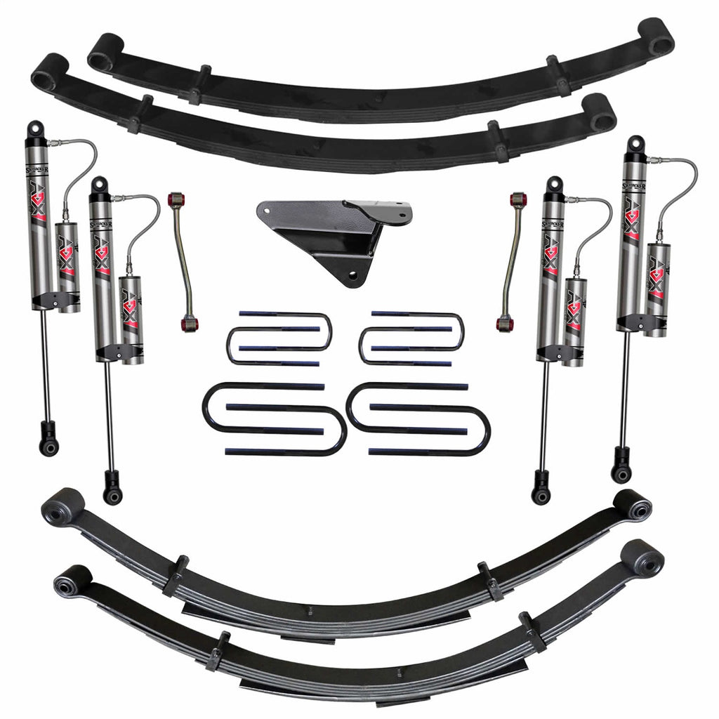 Skyjacker F940MKS-X 4 in. Suspension Lift System With ADX 2.0 Remote Reservoir Monotube Shocks. for Select Ford F-250 Super Duty, Ford F-350 Super Duty