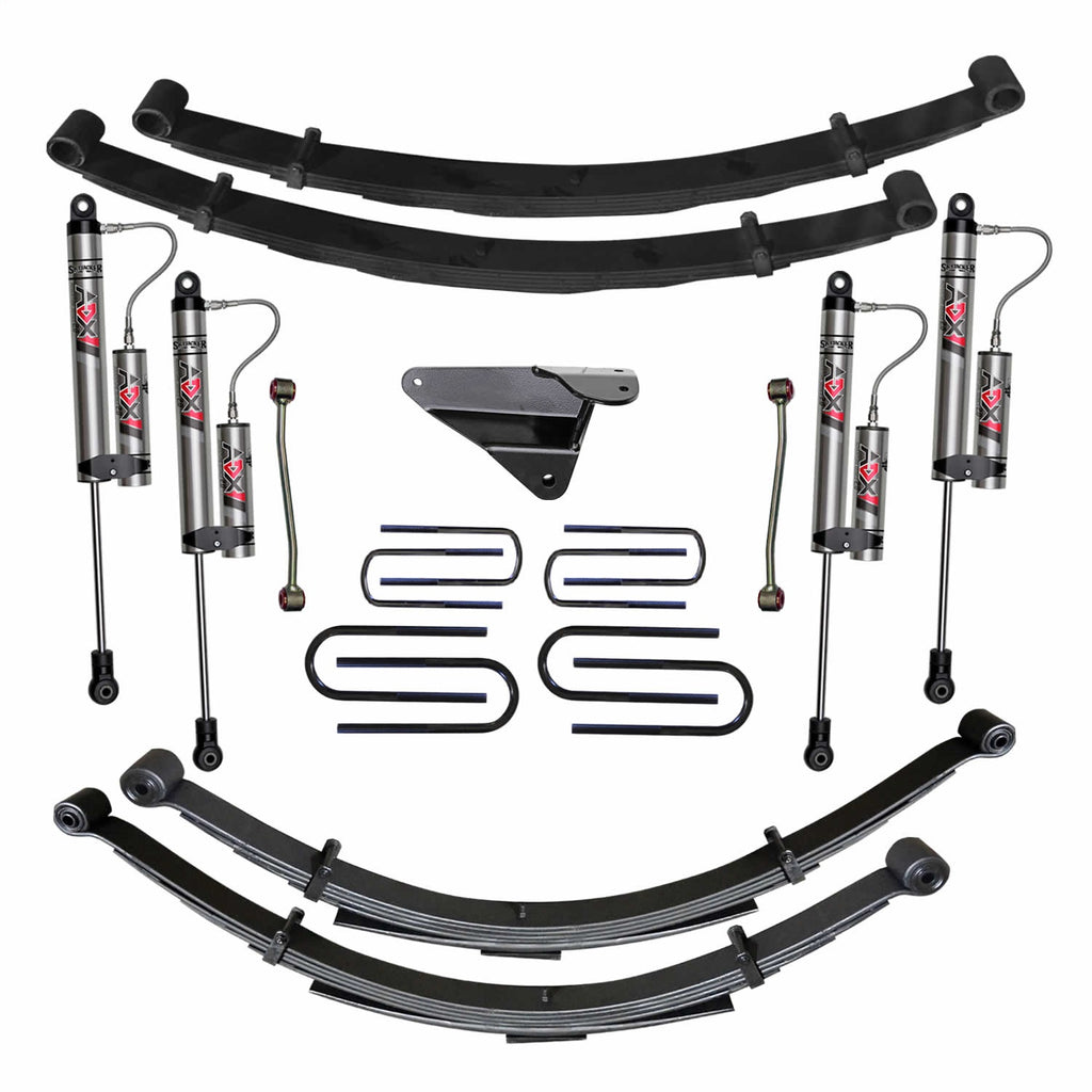 Skyjacker F9452MKS-X 4 in. Suspension Lift System With ADX 2.0 Remote Reservoir Monotube Shocks. for Select Ford F-250 Super Duty, Ford F-350 Super Duty