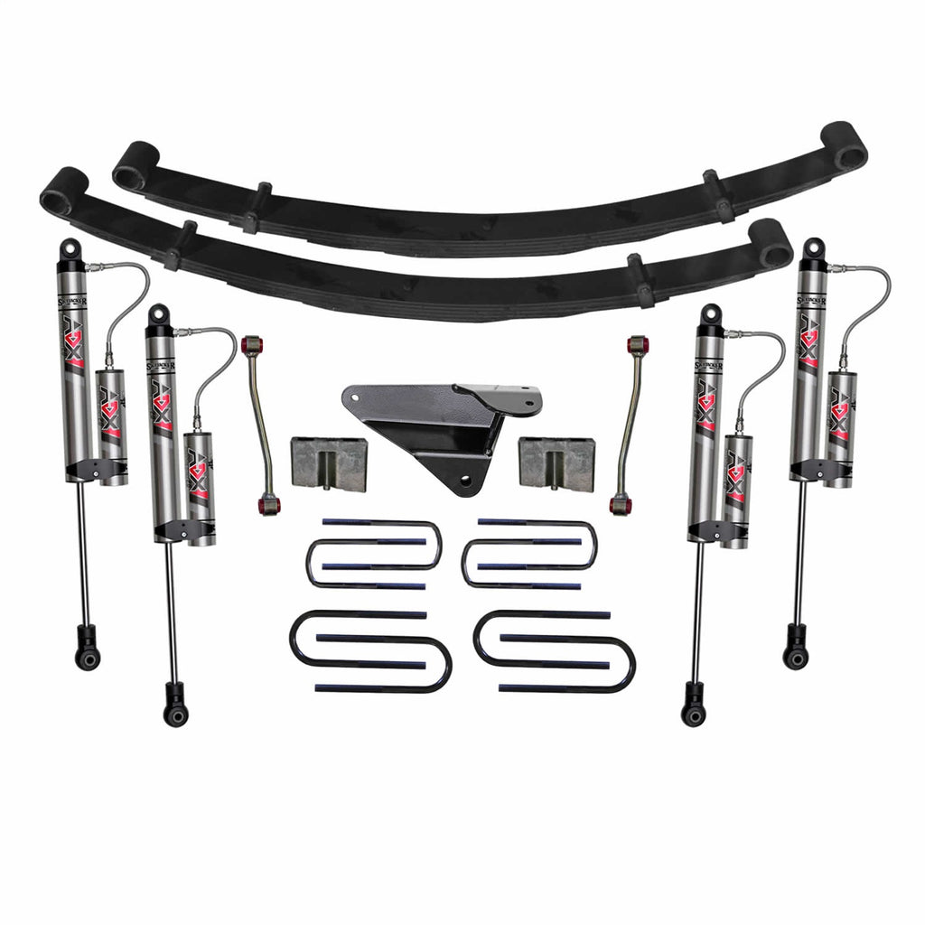 Skyjacker F9453MK-X 4 in. Suspension Lift Kit With ADX 2.0 Remote Reservoir Monotube Shocks. for Select Ford F-250 Super Duty, Ford F-350 Super Duty