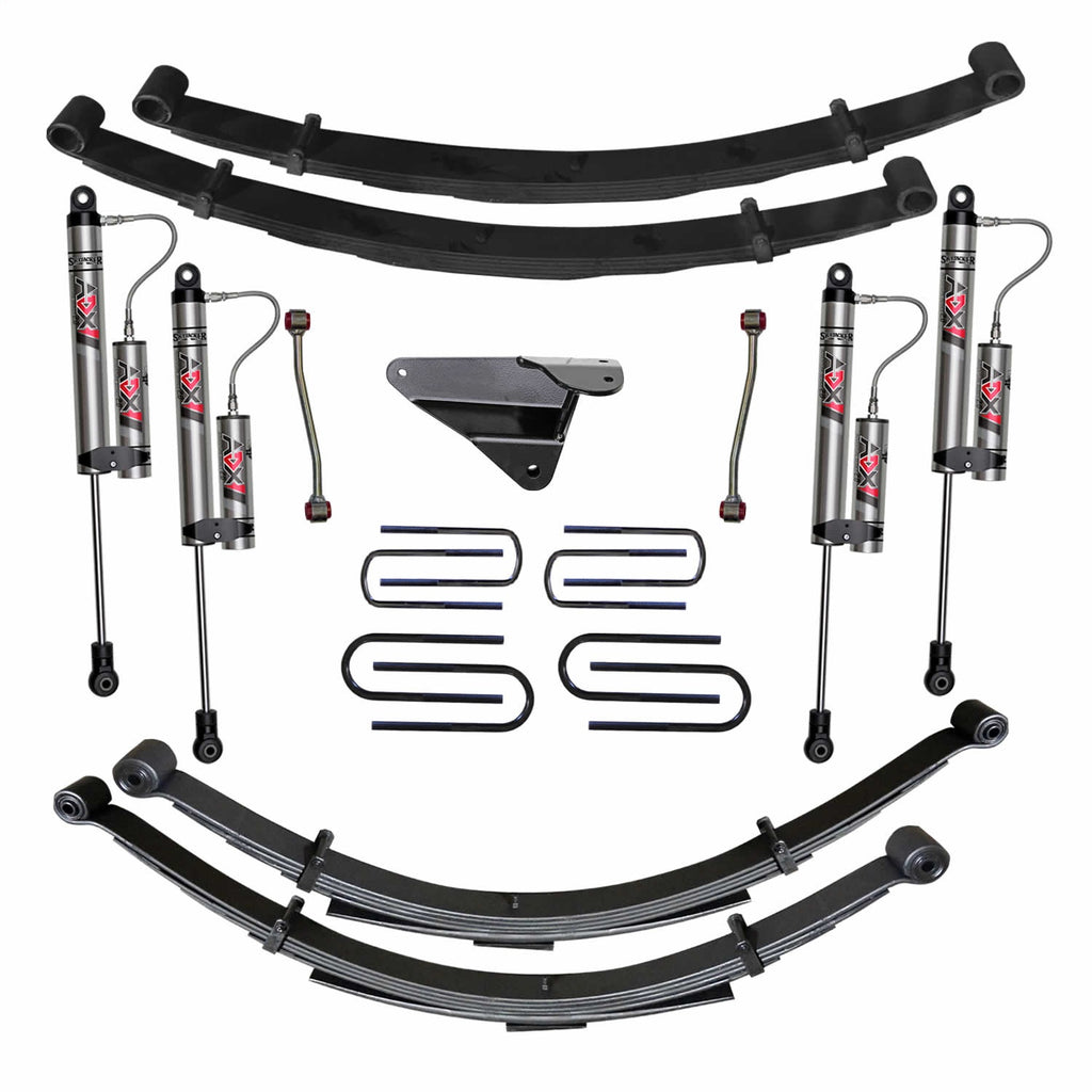 Skyjacker F9453MKS-X 4 in. Suspension Lift System With ADX 2.0 Remote Reservoir Monotube Shocks. for Select Ford F-250 Super Duty, Ford F-350 Super Duty