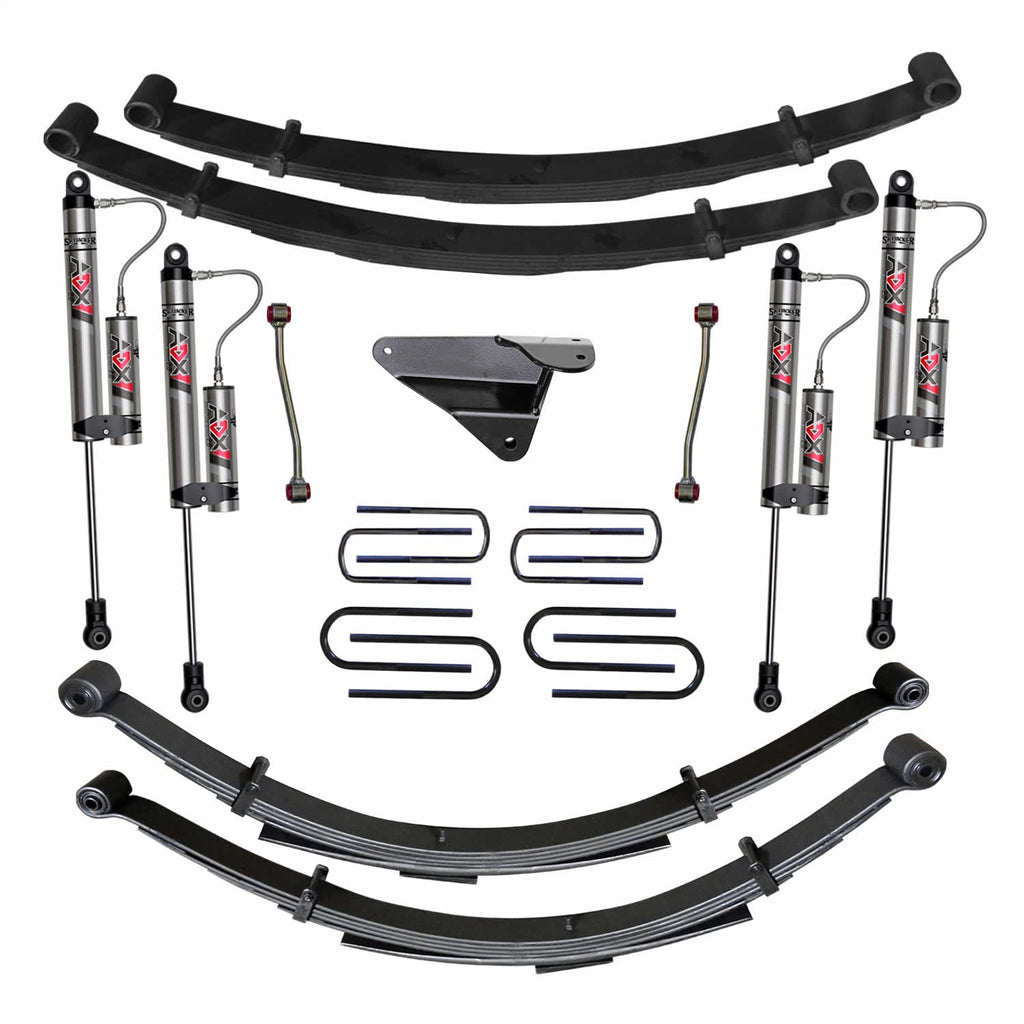 Skyjacker F945MKS-X 4 in. Suspension Lift System With ADX 2.0 Remote Reservoir Monotube Shocks. for Select Ford F-250 Super Duty, Ford F-350 Super Duty