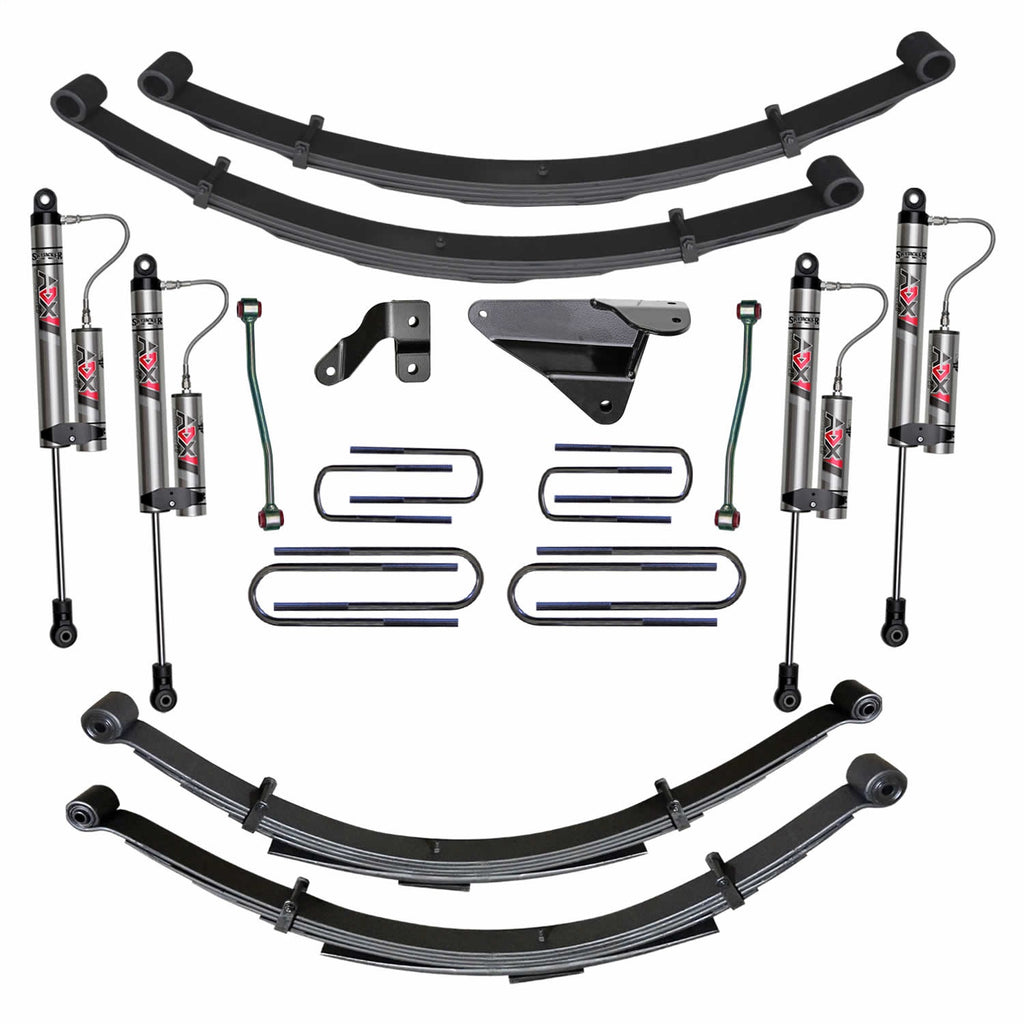Skyjacker F960MKS-X 6 in. Suspension Lift System With ADX 2.0 Remote Reservoir Monotube Shocks. for Select Ford F-250 Super Duty, Ford F-350 Super Duty