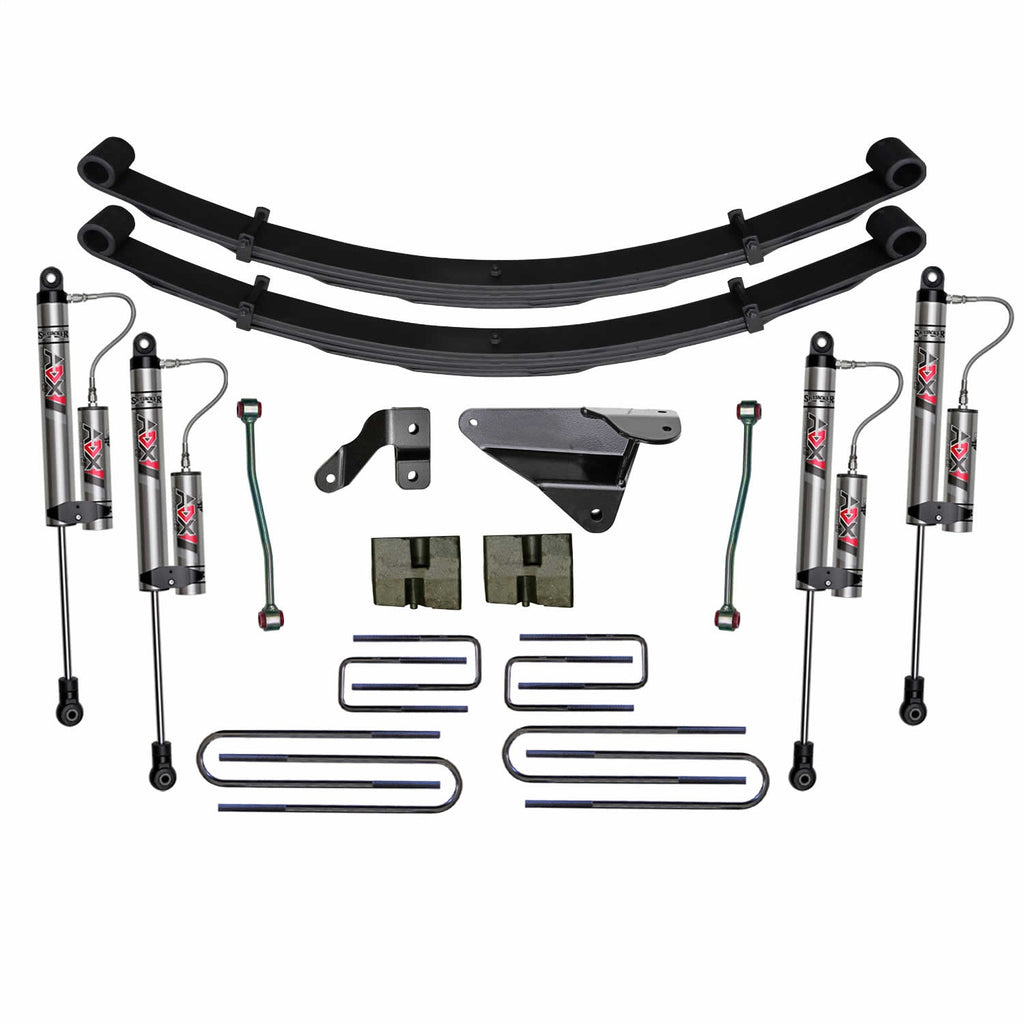 Skyjacker F965MK-X 6 in. Suspension Lift Kit With ADX 2.0 Remote Reservoir Monotube Shocks. for Select Ford F-250 Super Duty, Ford F-350 Super Duty